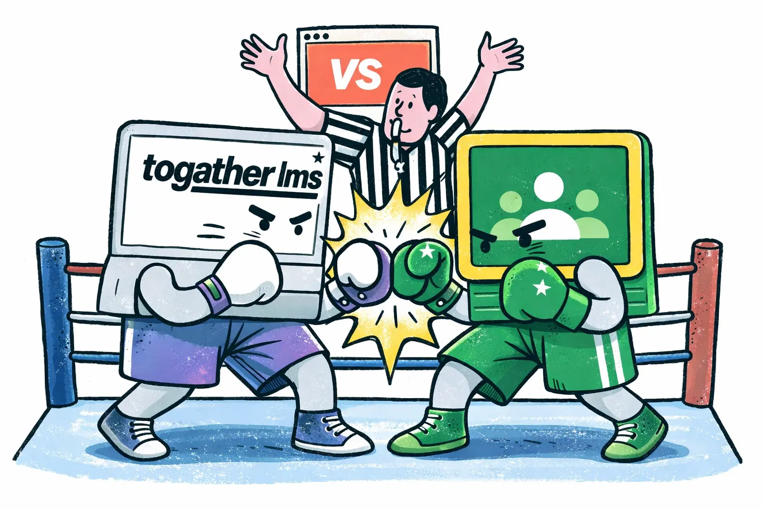 ToGather LMS vs Google Classroom